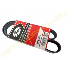 Ремень генератора GATES 6pk1018 для Лада Калина с кондиционером Ремень генератора GATES 6pk1018 для Лада Калина с кондиционером