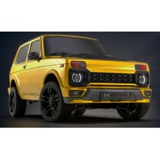 Решетка радиатора Нива (Кобра) матовая