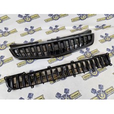 Решетки радиатора Priora 2 черный лак style AMG