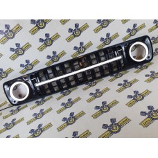 Светодиодная Решетка радиатора НИВА "URBAN" черный глянец.