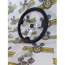 Спорт руль Лада в коже