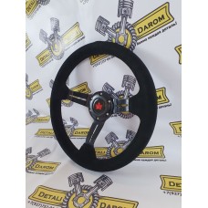 Спорт руль для авто исполнение замша