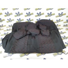 Авточехлы LADA Largus 7 мест красный ромб