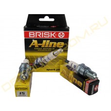 Комплект свечей зажигания Brisk A-Line DR15YCY №28 для Лада Ларгус 8V