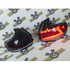 Светодиодные LED-фонари X-Ray (серые) в стиле Audi