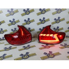 Светодиодные LED-фонари X-Ray в стиле Audi красные