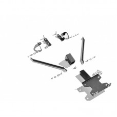 Комплект кронштейнов с площадкой под лебедку ТехноСфера на Лада Нива 4х4 Урбан