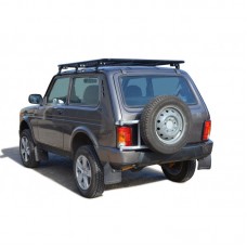 Кронштейн запасного колеса с доводчиком ТехноСфера на Лада Нива 4х4 Урбан