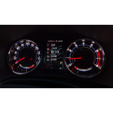 Электронная комбинация приборов Gamma GF 890 на Иксрей