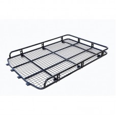 Багажник ТехноСфера Трофи с сеткой без передней перекладины на рейлинги Нива 4х4 2131, Нива Урбан