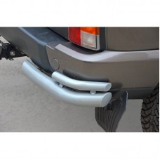 Защита заднего бампера ТехноСфера Уголки двойные люкс на Лада 4х4 (Нива) Урбан