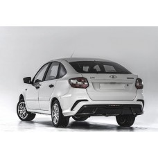 Бампер задний XMUG на Гранта лифтбэк