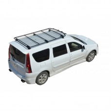 Багажник - платформа ТехноСфера Трофи с сеткой на Ларгус