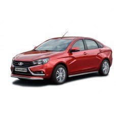 Защита порогов ТехноСфера Труба d51 на Веста