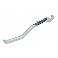 Защита заднего бампера ТехноСфера труба Волна-Люкс с проступью на Шевроле Нива рестайлинг